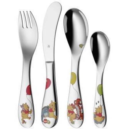 Wmf "Winnie the Pooh" 4pce Childs Cutlery set image 0