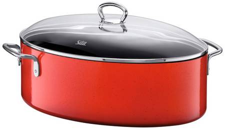 Passion Energy Red Oval Roasting Pan 36.5Cm image 0