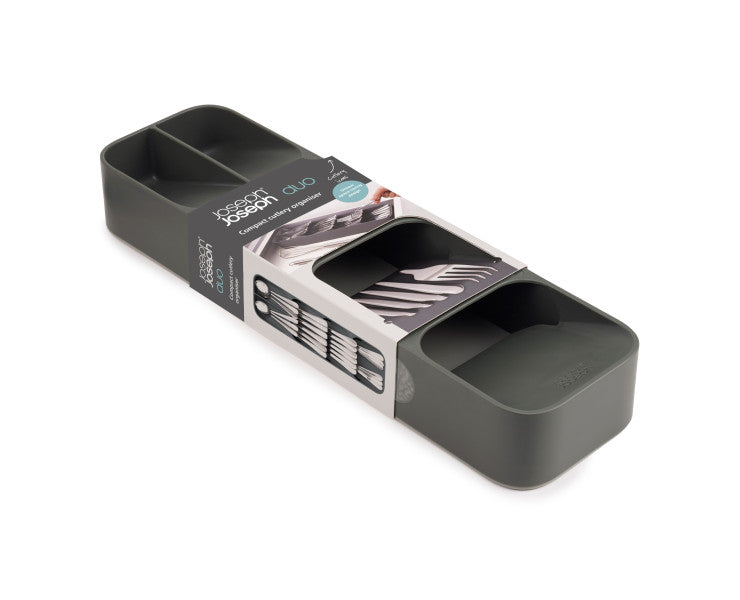 Joseph Joseph Duo In-drawer Cutlery Tray (Grey) image 1