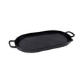 Chasseur Oval Stove Top Grill 42 x 20cm Onyx image 0