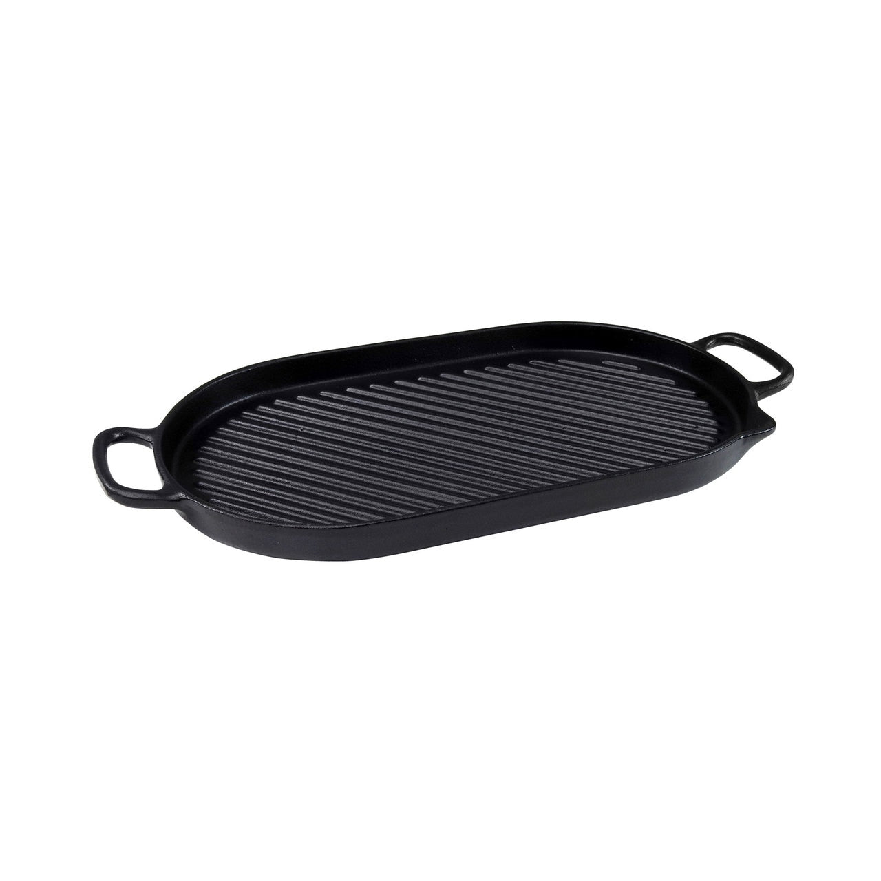 Chasseur Oval Stove Top Grill 42 x 20cm Onyx image 0