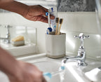 Joseph Joseph EasyStore Toothbrush Caddy - Ecru image 4