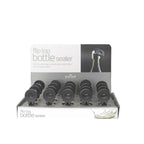 BarCraft Display of 20 Stainless Steel Flip Top Bottle Stoppers image 3