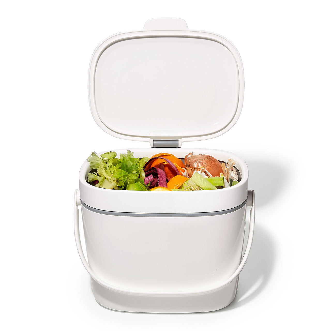 Oxo Easy-Clean Compost Bin ? White image 2