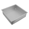 Bakemaster Silver Anodised Square Deep Cake Pan, 30.5 X 10Cm image 0