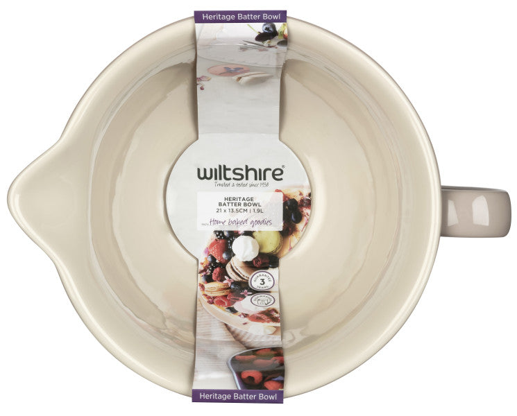 Wiltshire Heritage Batter Bowl 1.9L